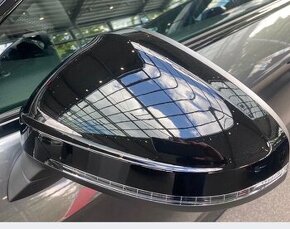 Originální černé kryty zrcátek AUDI A4 S4 RS4