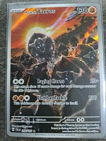 Pokemon TCG Paldean Tauros PAL 218
