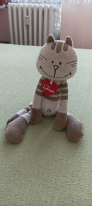 Šustící  medvídek Pú a plyšový kocourek Lumpin