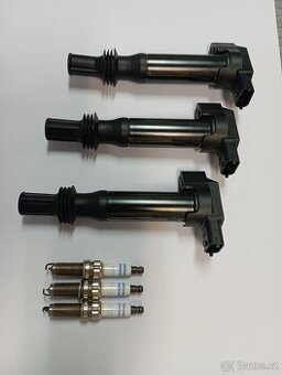 Zapalovací svíčky + cívky OPEL, PEUGEOT, CITROEN