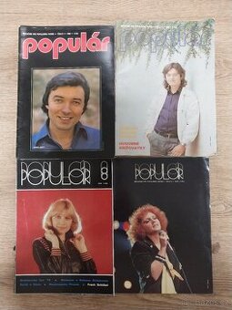 Časopisy Populár 1978 - 1983