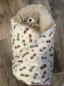 Péřová zavinovačka 100x100 cm