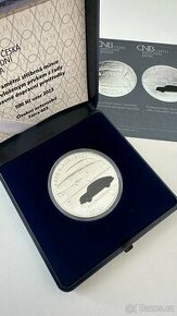 Stříbrná mince 500 Kč 2023 Osobní automobil Tatra 603 bk