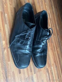 Kožené elegantné topánky oblekové ara