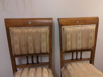 Starožitné židle (2ks)
