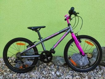 Značkové dětské kolo Author Cosmic 20" (grafit/růžová)