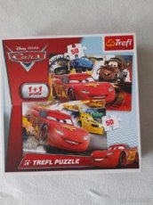 Puzzle Trefl Cars 1+1. Hra Nakrm Pejsky.