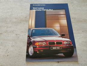 Prospekty BMW 7 E38 (1994, 1996) německy