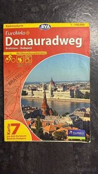 Cyklomapa Donauradweg Bratislava - Budapest, Eurovelo 6 - 1
