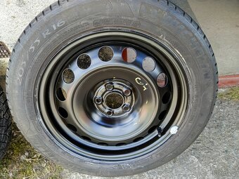 Rezerva 5x100 R16 ET42 + 205/55 R16 (Octavia 1) (VW 4)
