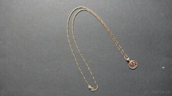 ZLATÝ ŘETÍZEK S PANENKOU MARIÍ 55CM/4.8G/14 KARÁTŮ 585