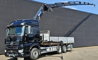 MB Arocs 2545 - 6x2 – Valník + HR-HMF 3220 K8 – EURO 6