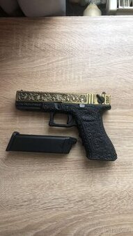 Airsoft Glock R18C Zlatý