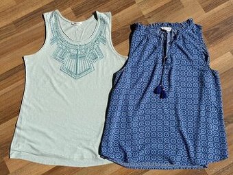 2x dámský letní top vel. M/L