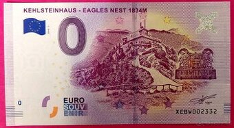0 euro bankovka ORLÍ HNÍZDO- EAGLES NEST 2018-1