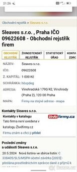 Prodám s.r.o.