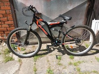 Olpran 27,5" Denver Full Disc Full Suspension černá/červená