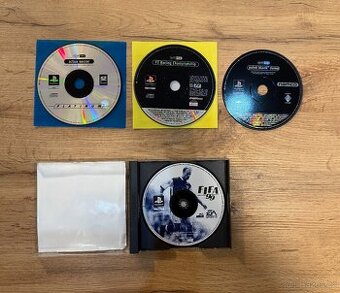 Playstation 1, Fifa, F1, Soccer, Demo