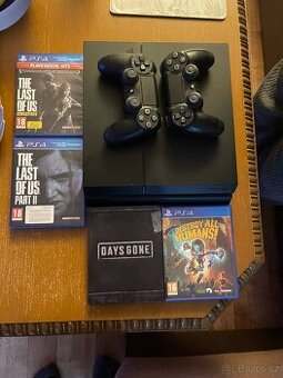 PS4+ 4 HRY + 2X OVLADAČ