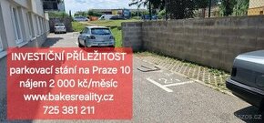 2x parkovací stání, Praha 10, Limuzská, cena 550 000 Kč/ks - 1