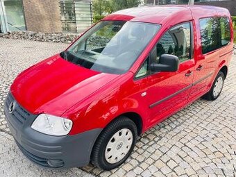 Volkswagen Caddy 1.6i 75KW MANUÁL TAŽNÉ PĚKNÝ STAV