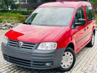 Volkswagen Caddy 1.6i 75KW MANUÁL TAŽNÉ PĚKNÝ STAV
