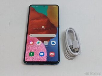 Samsung Galaxy A51 4/128gb blue. Záruka 6 měsíců.