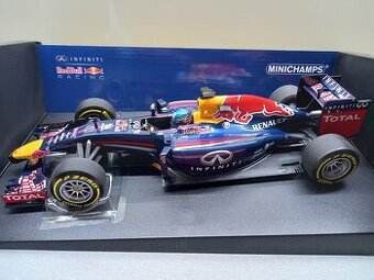 F1 INFINITI RED BULL RB10 2013 VETTEL MINICHAMPS 1:18