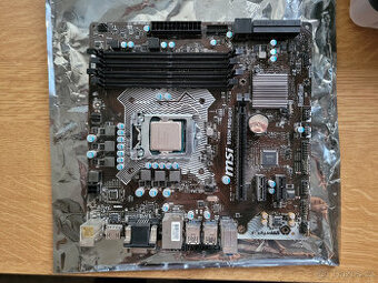 MSI B150M PRO-VDH + Intel Core i5-6500