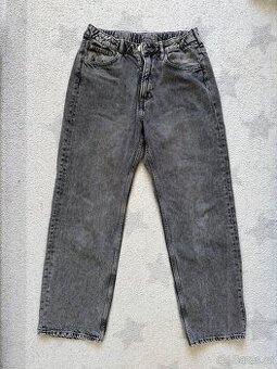 Džínové chlapecké baggy, rifle, kalhoty HM, vel. 170 - 1