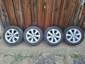 Alu disky Toyota+ AllSeas pneu 205/55 R16