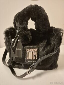 Juicy Couture kabelka Iris Fur M Shopping Black