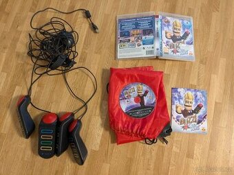 PS3 Buzz Quiz World + Buzzer ovladače