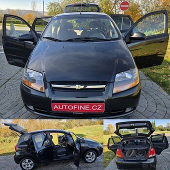CHEVROLET KALOS SE 1,2i 16v NAJETO 105tisíc km. REZERVACE