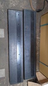 Gumové břity na radlici