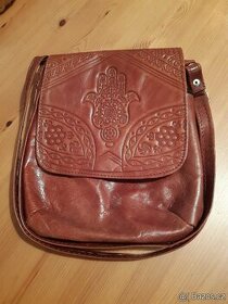 Nová kožená kabelka z Tuniska