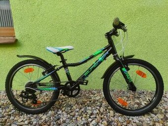 Značkové dětské kolo Superior 20" (černá/zelená)
