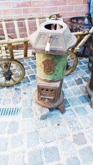 starožitná kamna 3x