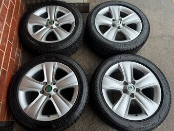 Alu 17" 5x112, škoda Dolomite zimní 85% YETI