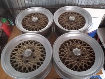 15" alu disky kola, BBS Mahle na Mercedes W115,W123,..