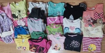 Tričko krátký, dlouhý rukáv, tunika, košile 116 5-6 let