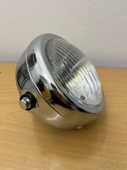 retro světlo moto- chrom