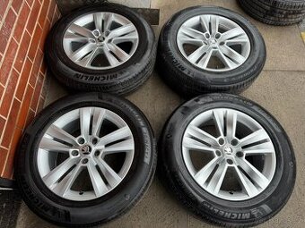 Alu 17" 5x112 orig. škoda MYTIKAS letní 95% Kodiaq