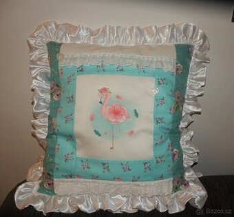 polštářek Plameňák - nové