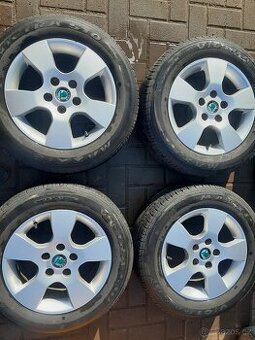 Alu kola hlinikově disky Škoda Octavia 2 6,5x15 et 50 5x112