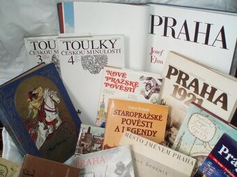 knihy PRAHA-historie, legendy, pověsti