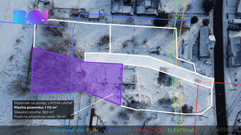 Prodej stavebního pozemku, 1 113 m²,   Lipová-lázně