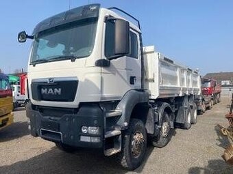 MAN TGS 41.480 - 8x8 – Meiller S3 + Bordmatik – EURO 6