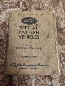 Starožitná kniha Special Pattern Vehicles