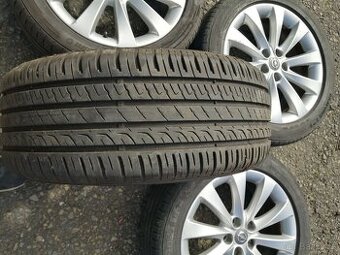 ORIGINAL alu. disky OPEL s pneu 215/50/17
